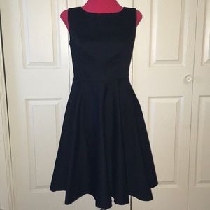 Black swing dress